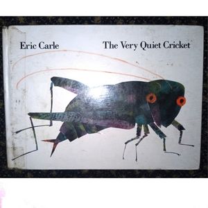 ERIC CARLE SIGNED BOOK THE VERY QUIET CRICKET